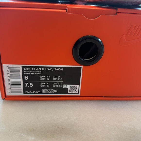 Nike Blazer Low / Sacai - Picture 3 of 7